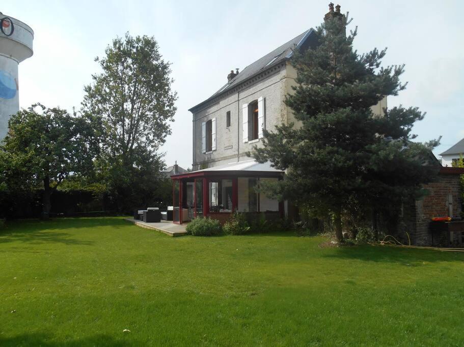 Maison De Maitre. Calme, Wifi, Cour Fermee. Feuquieres-en-Vimeu Dış mekan fotoğraf